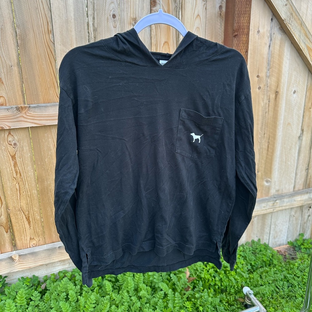 PINK Victoria's Secret Charcoal Tee